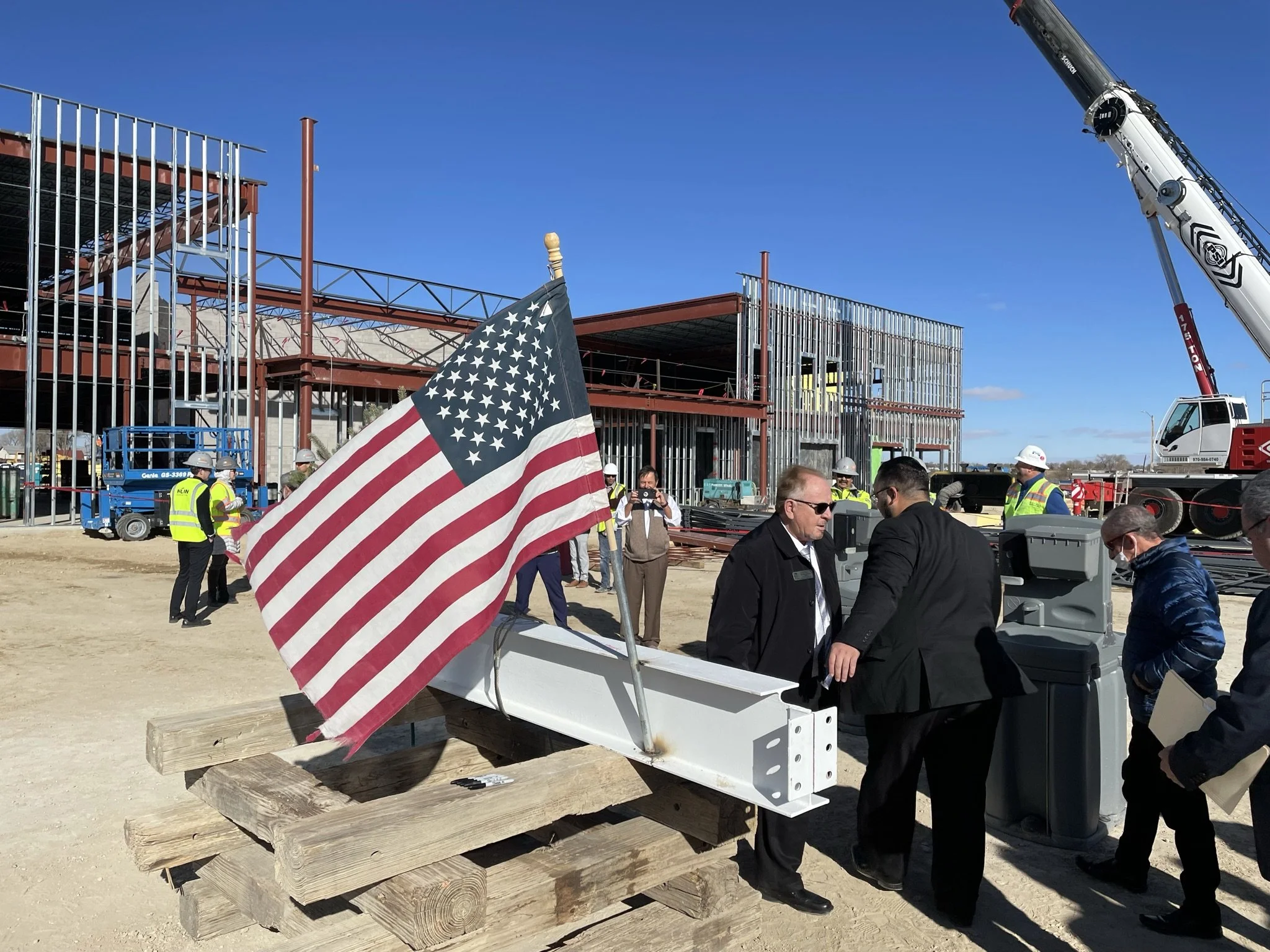 CHPA Beam Signing &amp; Topping Out Celebration!