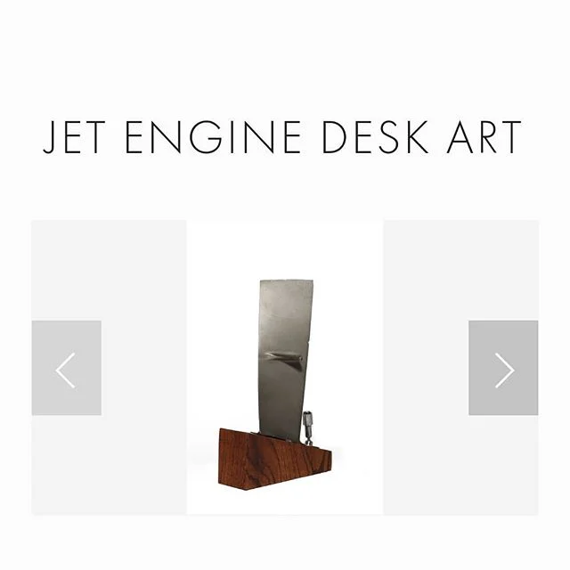 Only Six of these Jet Blade desk pieces left on the shelf. I had no idea I would sell them all!

They are in homes and offices all over the world now! 🌍🌍🌍 ✈️✈️✈️✈️✈️✈️ #neomoddesign #altituderelics #industrial #interiordesign #interiors #decor #de