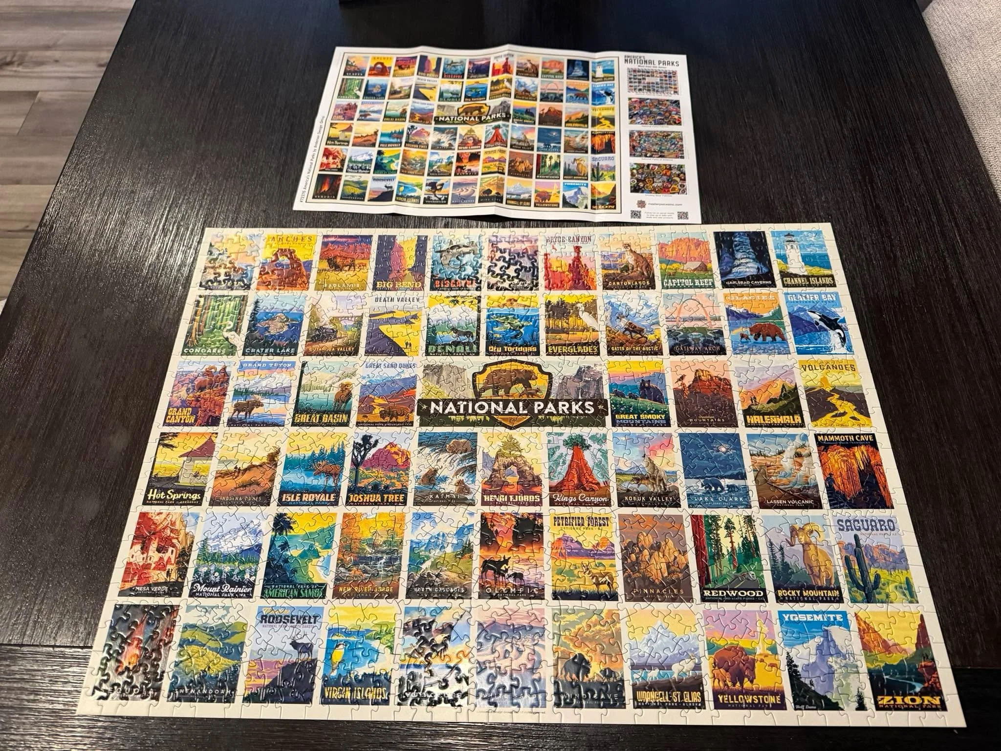 Learned a lot about the National Park Service doing this fun puzzle. 🏔️😎
