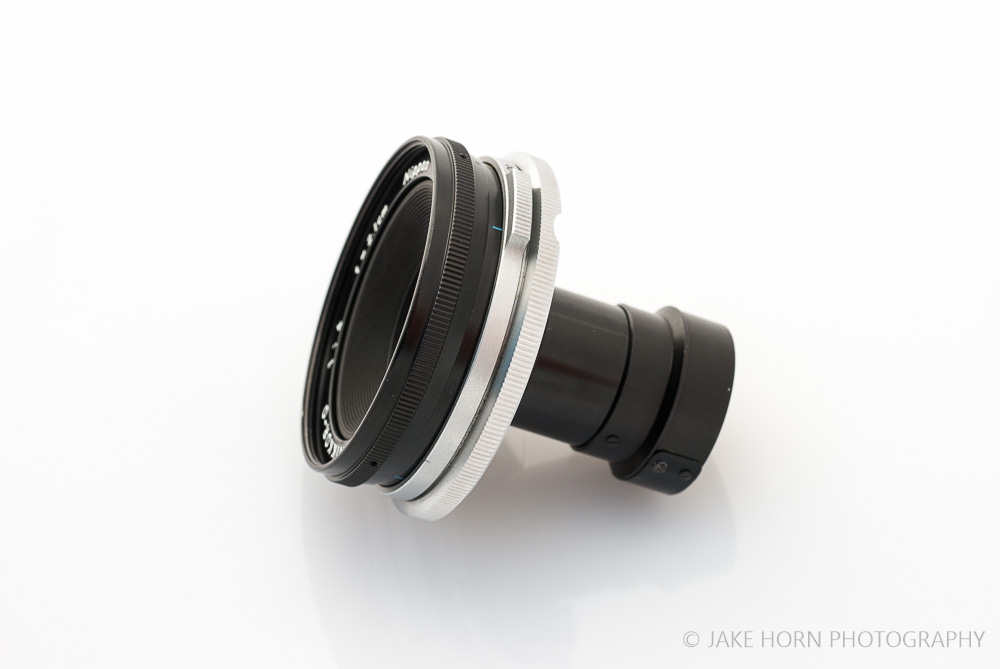 That's right, mirror lockup and a viewfinder required