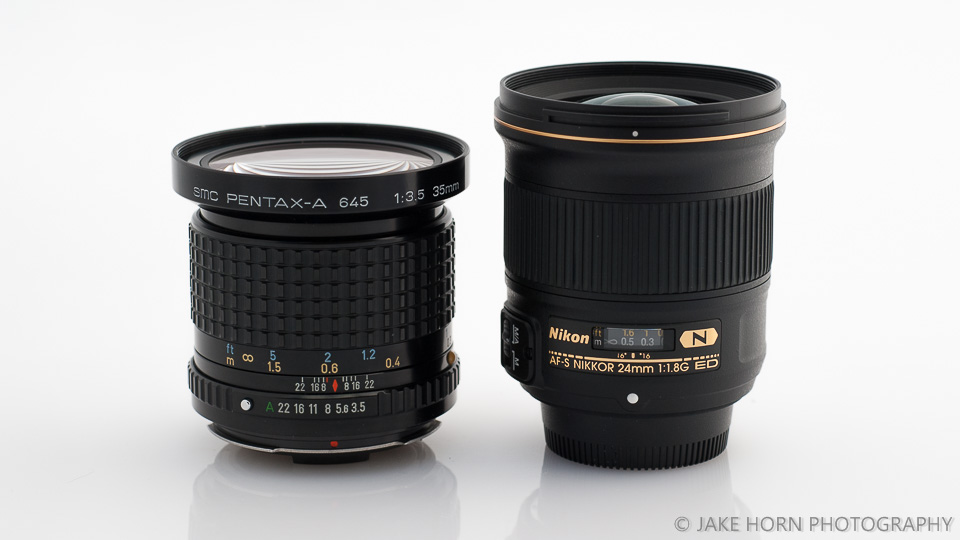 Size Comparison to the Nikkor 24mm 1.4G