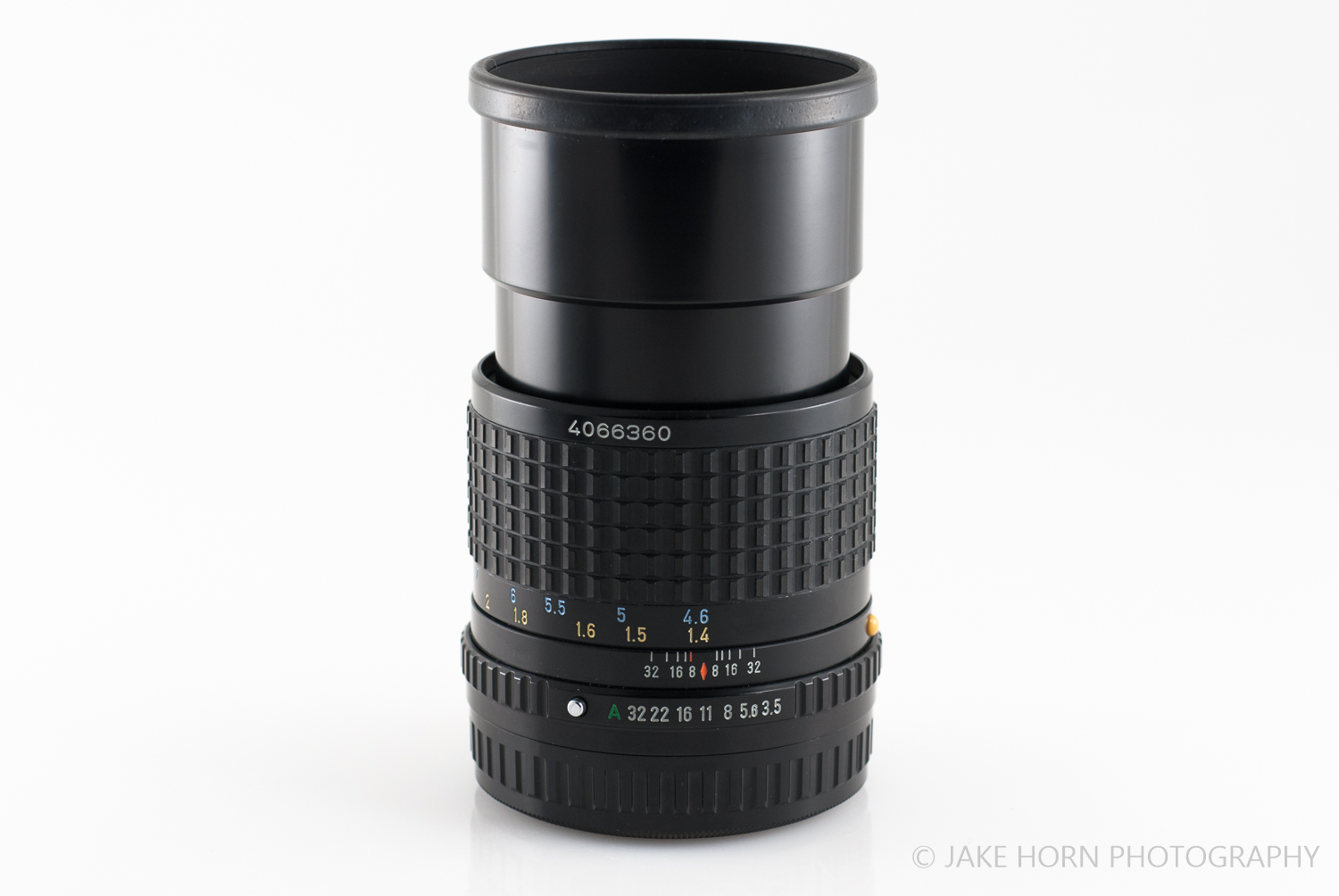 Pentax 150mm - Hood Extended