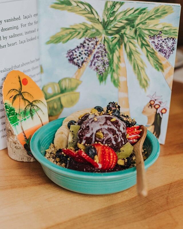 The legend of açaí is about a native Amazonian tribe that was lacking the natural resources to adequately feed their people.  The leader established a moratorium on new births.  When his daughter Iaça had a baby, the leader was forced to kill his 