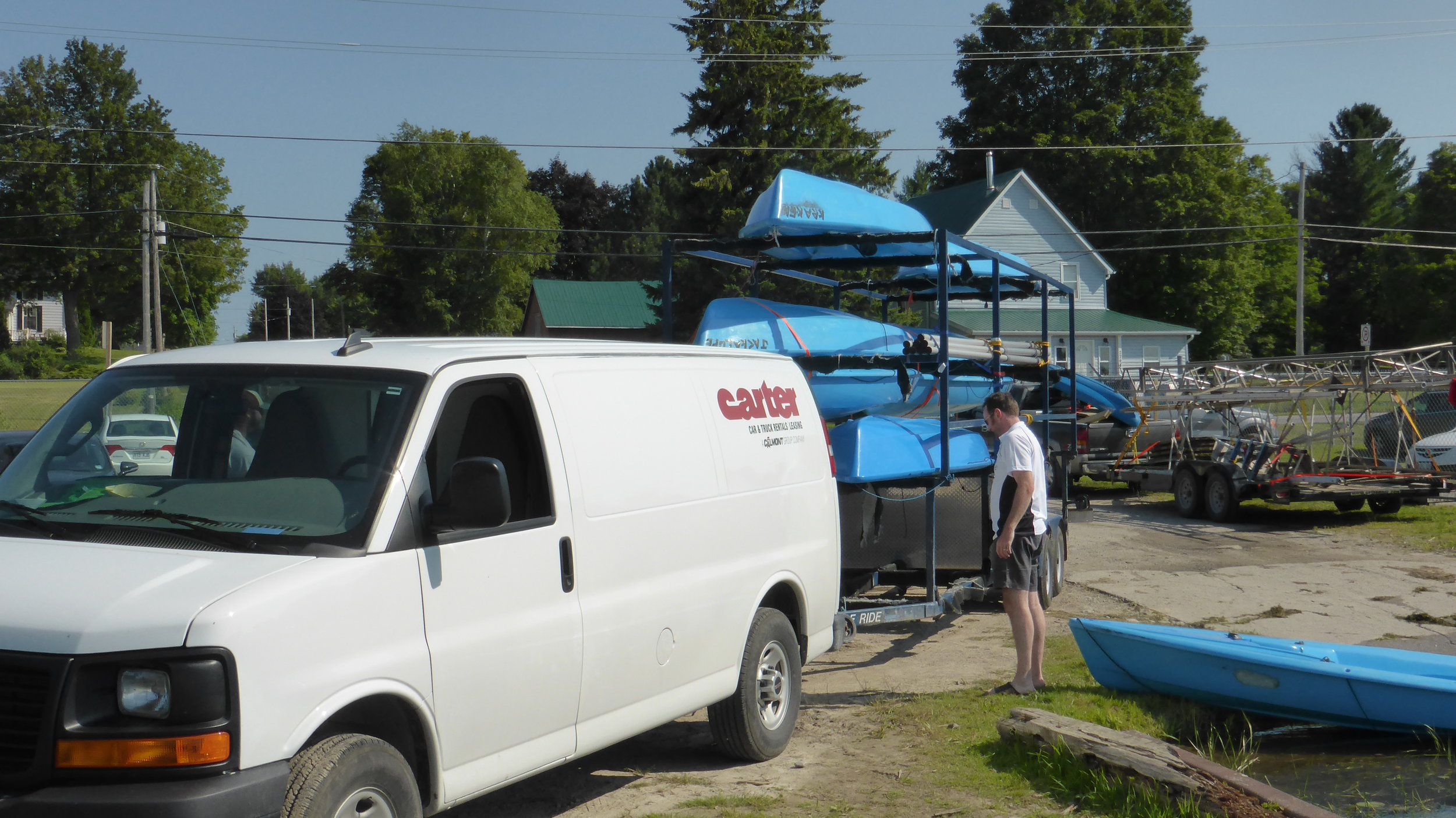 Copy of The boats arrive