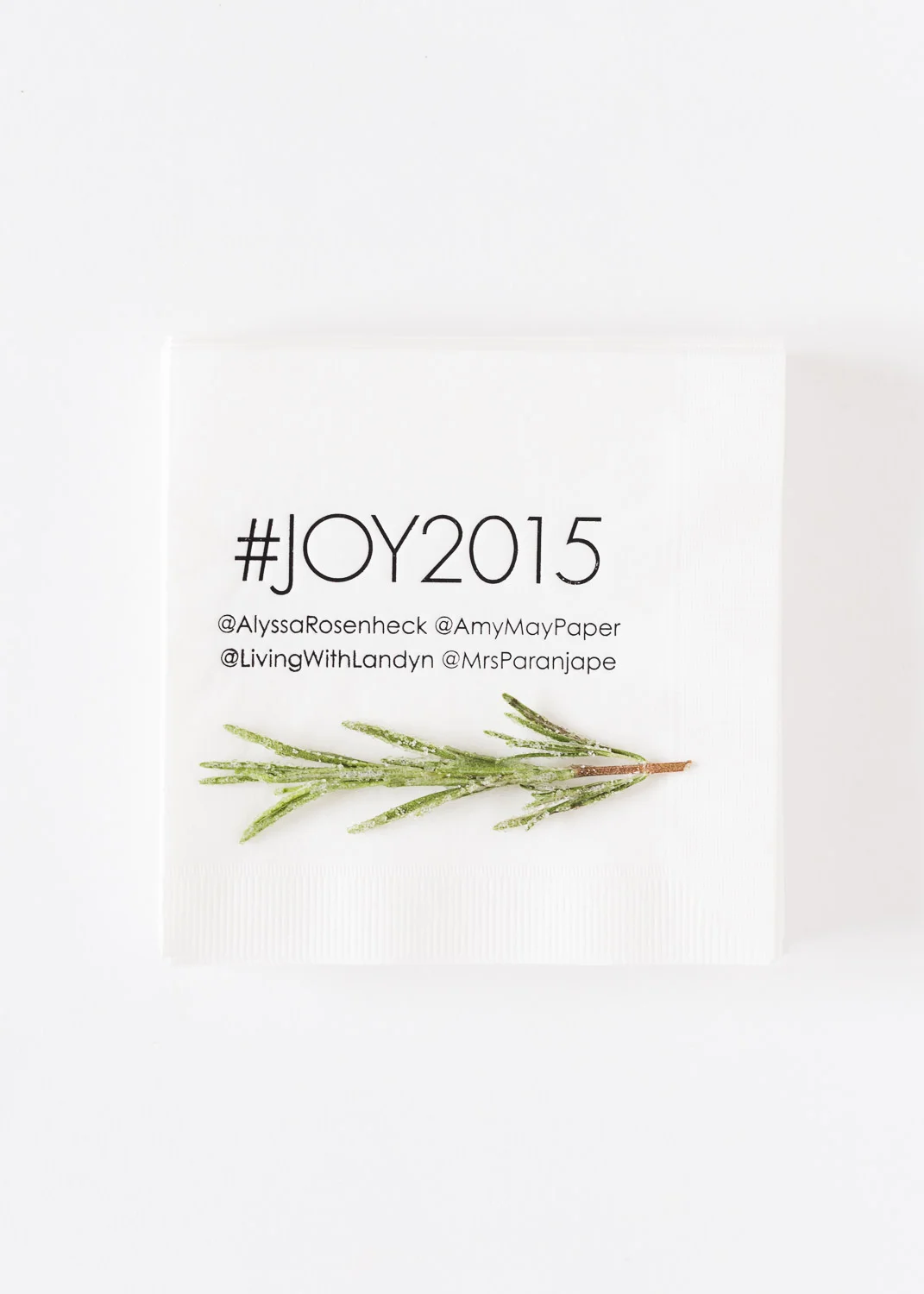 ©AlyssaRosenheck2015 Tiny Prints with Domino Magazine Holiday