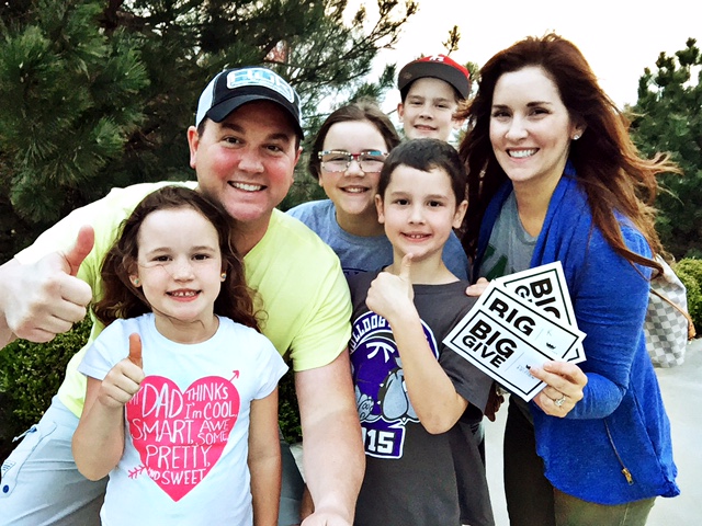 Quintin, his gorgeous wife, Lori, and their four beautiful children.