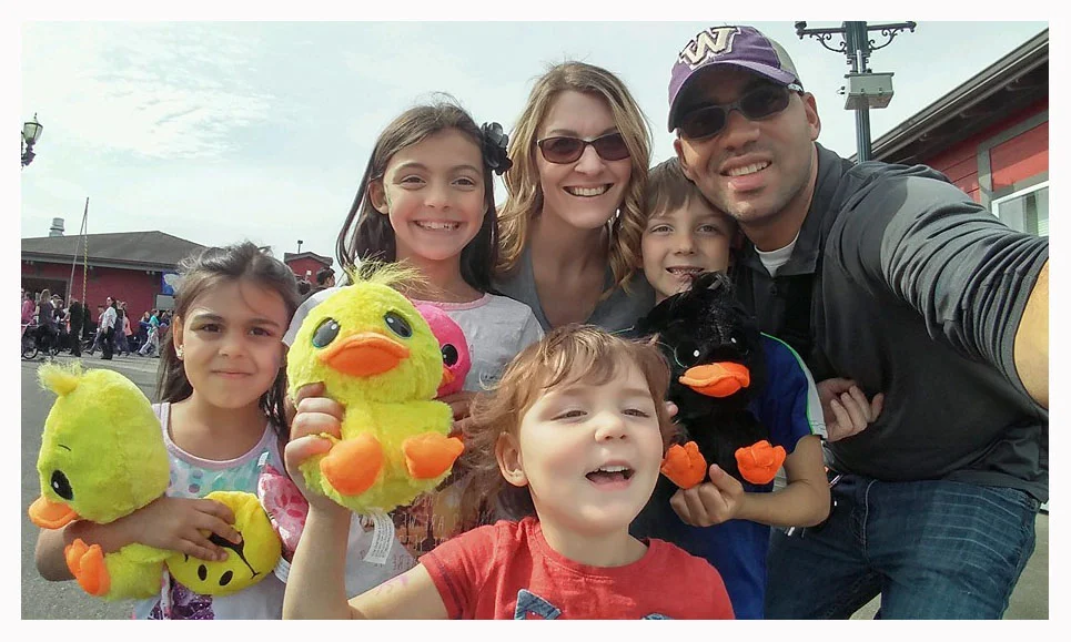 My son and his beautiful, beautiful family.