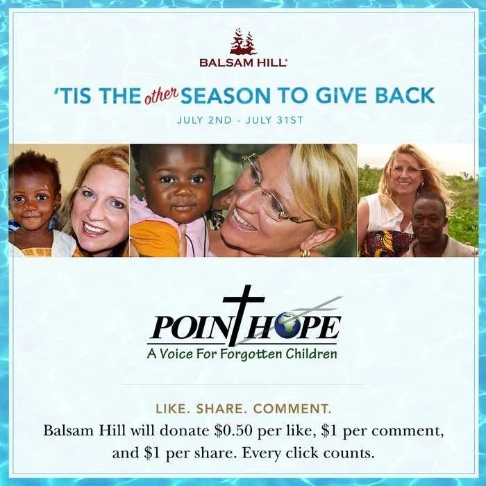 Balsam Hill | "Christmas in July" benefitting Point Hope!