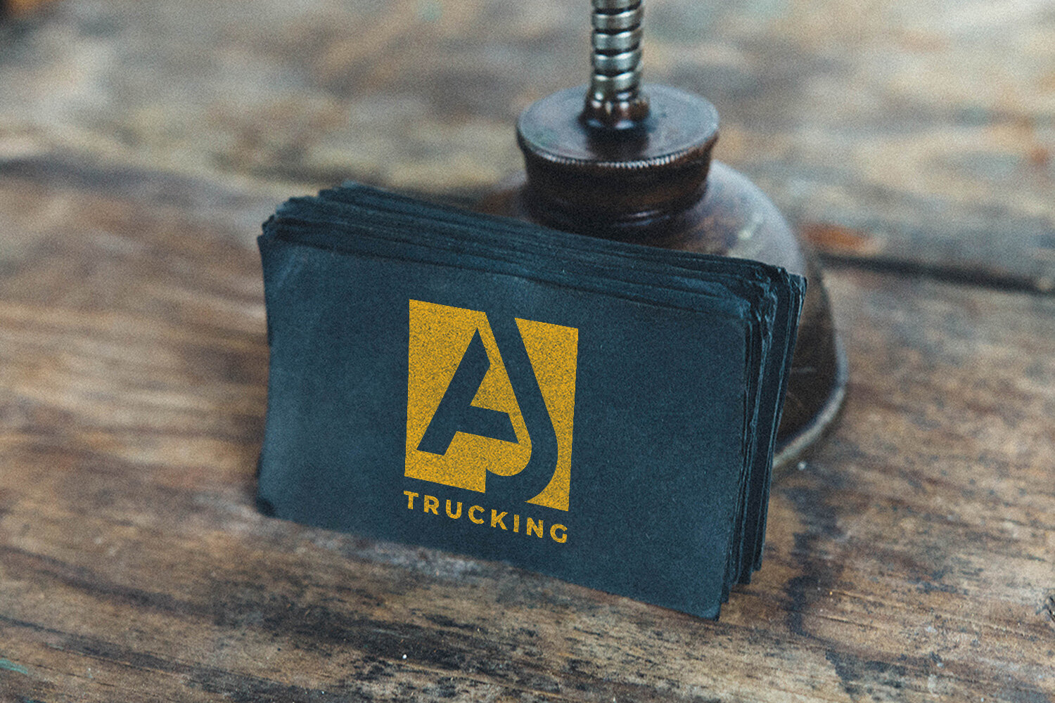AJ Trucking Business Cards