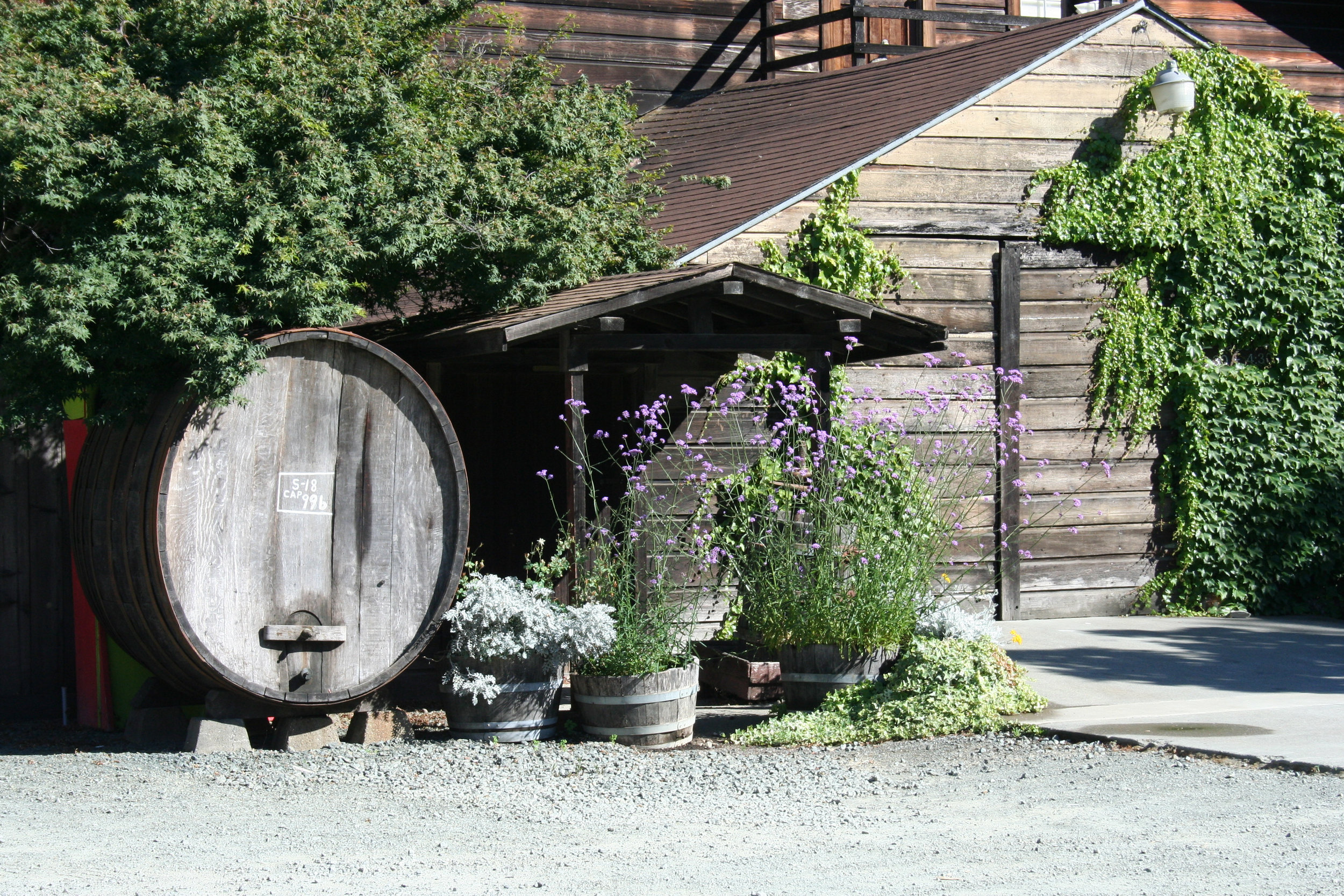 Parking at Prager Winery