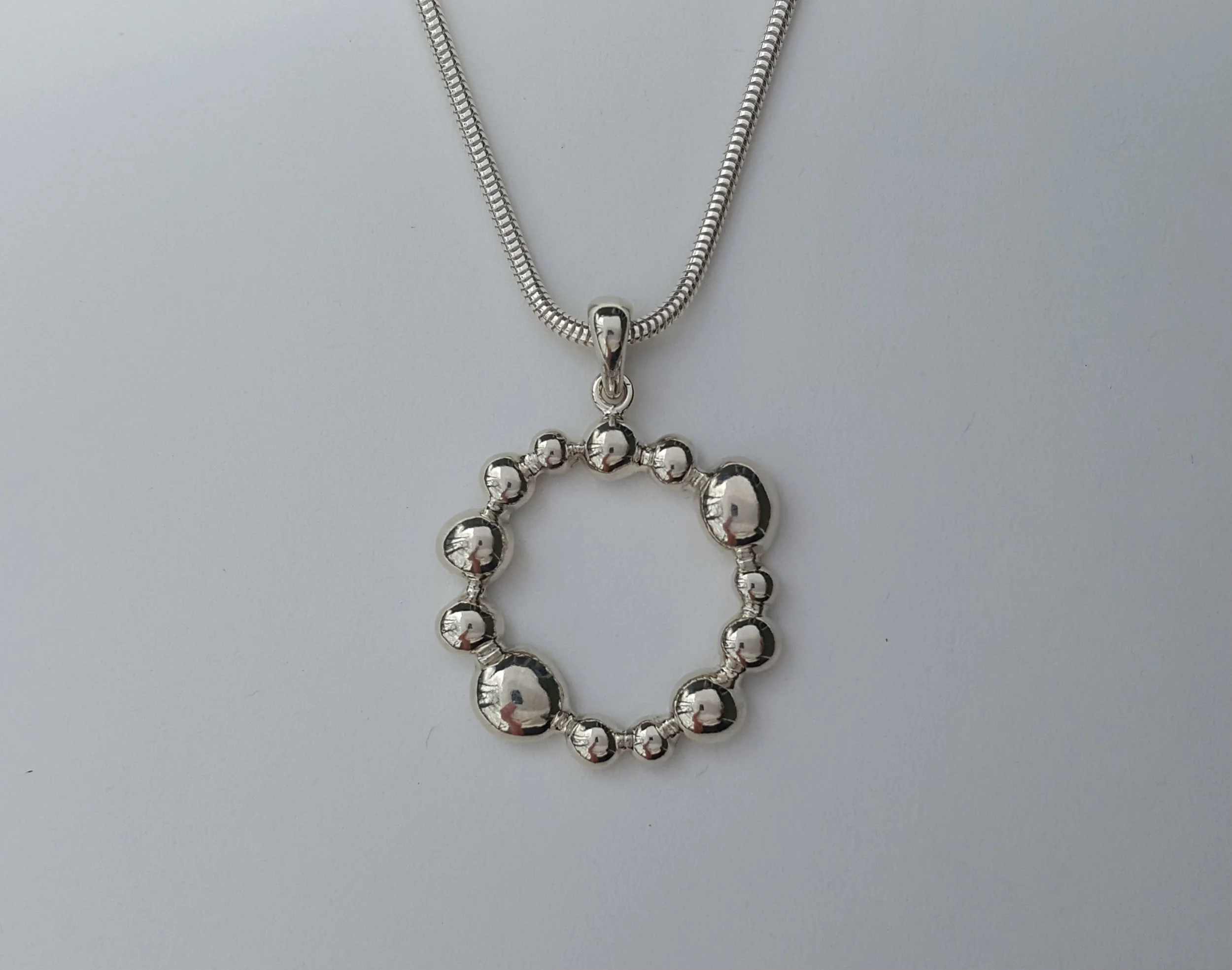 Large Fizz Halo Necklace