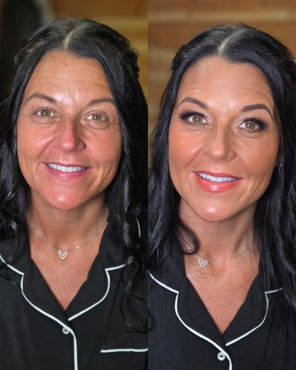 When I ask a client what they have in mind for their makeup look and they say &quot;Whatever you think looks best, you're the professional&quot; I'm immediately so excited and terrified! 😂 I truly think there's something unique about having a third 