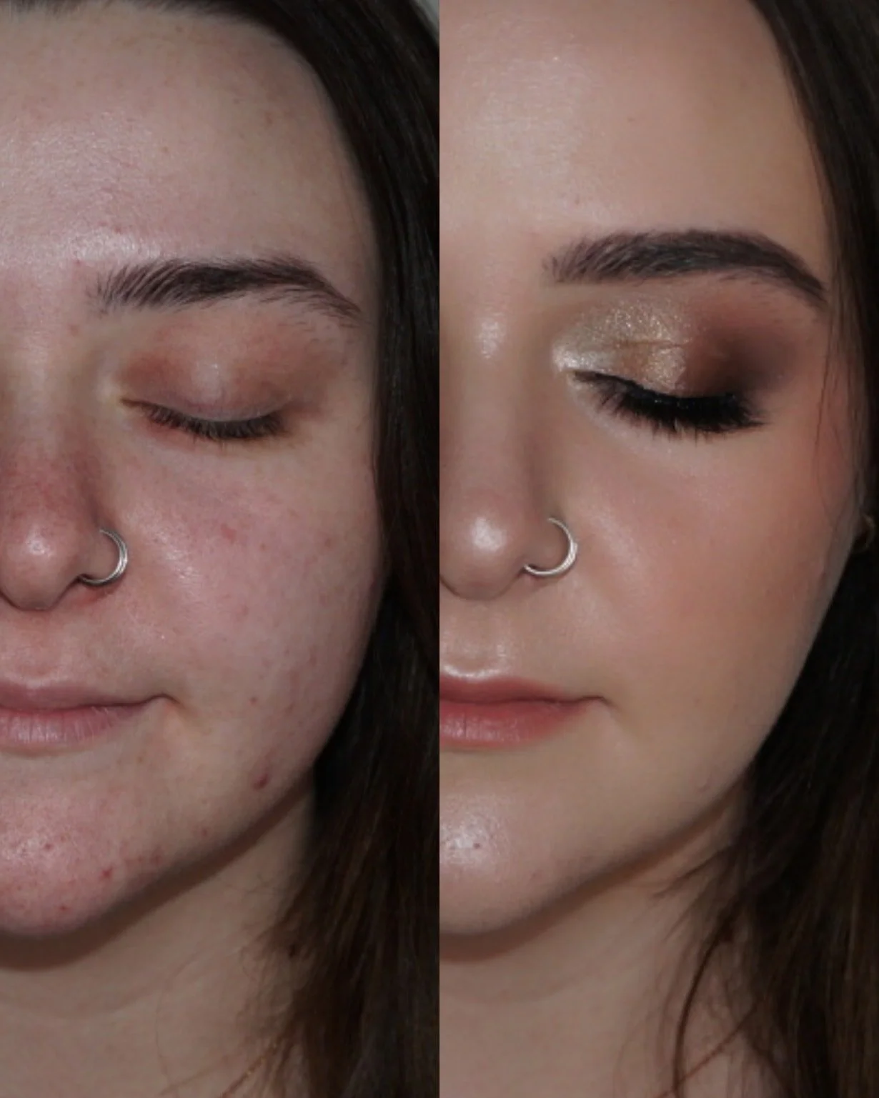 Unfortunately this photo turned out a little blurry but the glow was too pretty I couldn't resist posting it 😍