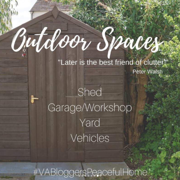 VA Bloggers Peaceful Home Organization Outdoor Spaces