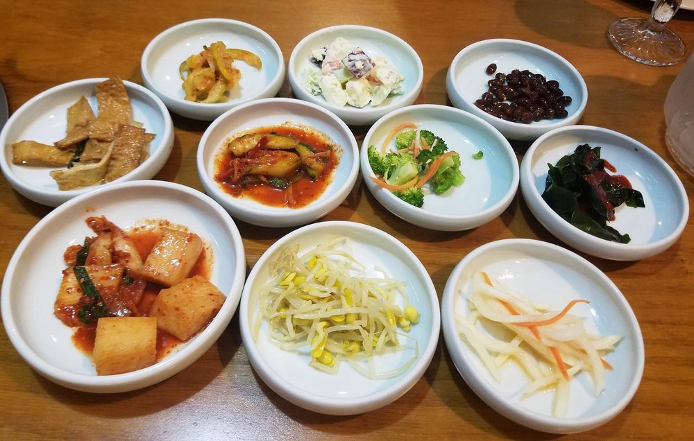 Korean BBQ Banchan Norfolk Garden