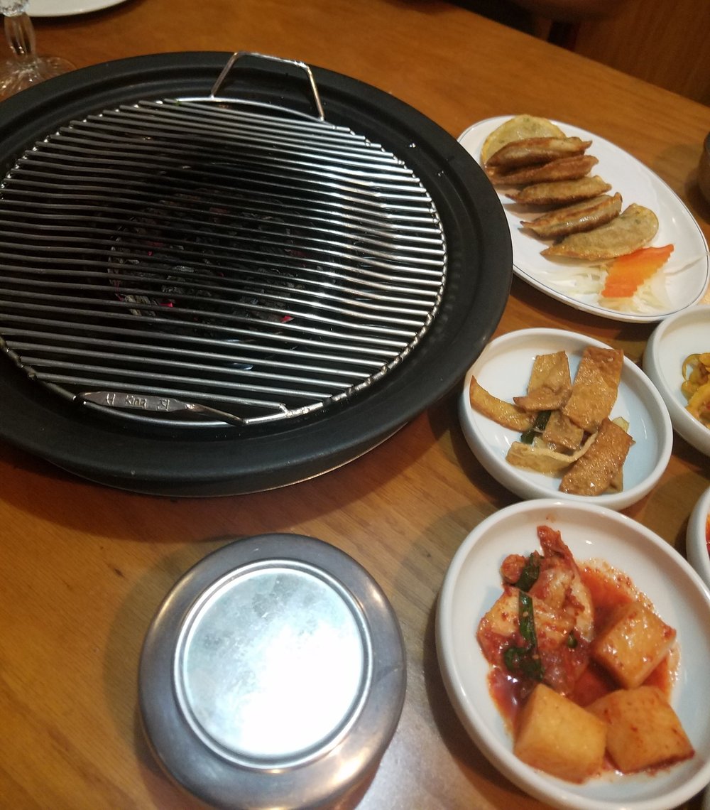 Korean BBQ Banchan Norfolk Garden