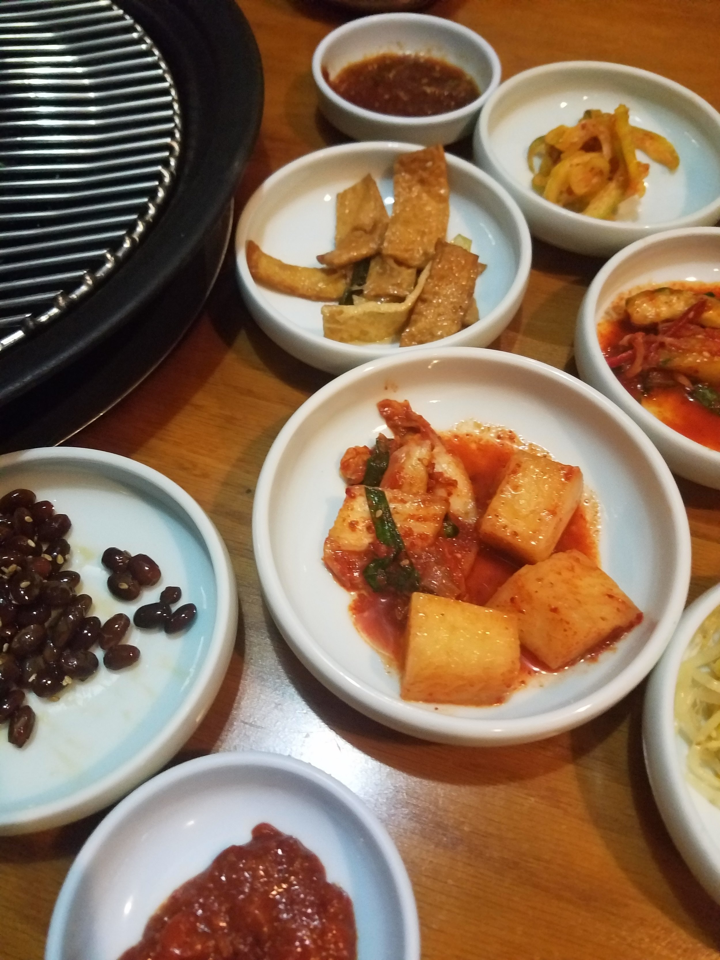 Korean BBQ Banchan Norfolk Garden