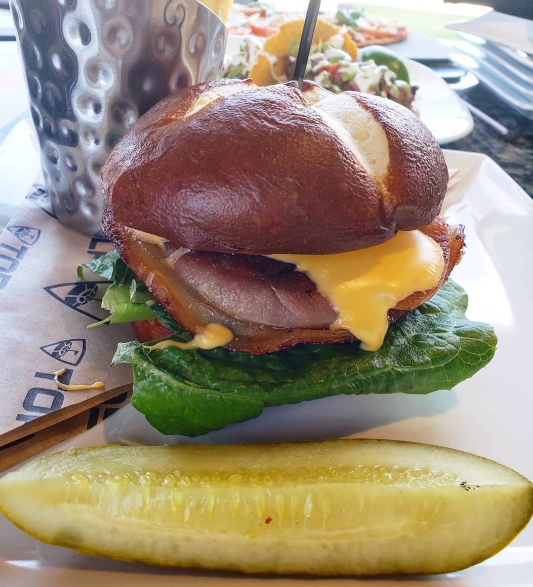 Topgolf The Piggyback Burger