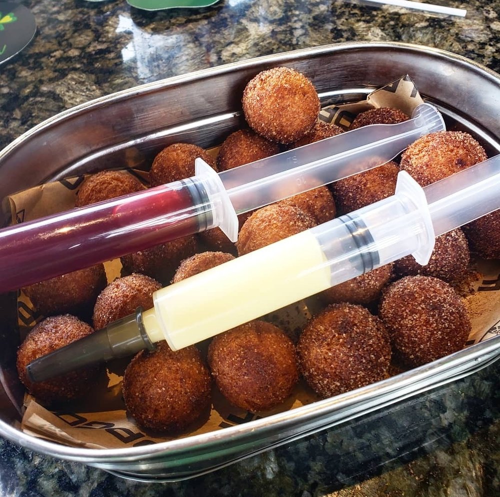 Top Golf Injectable donut holes
