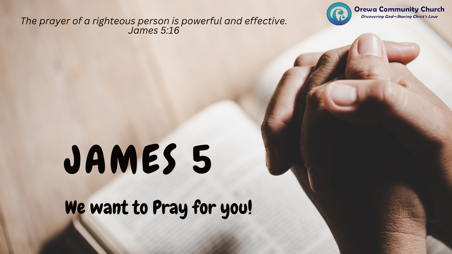 James 5 Prayer Night