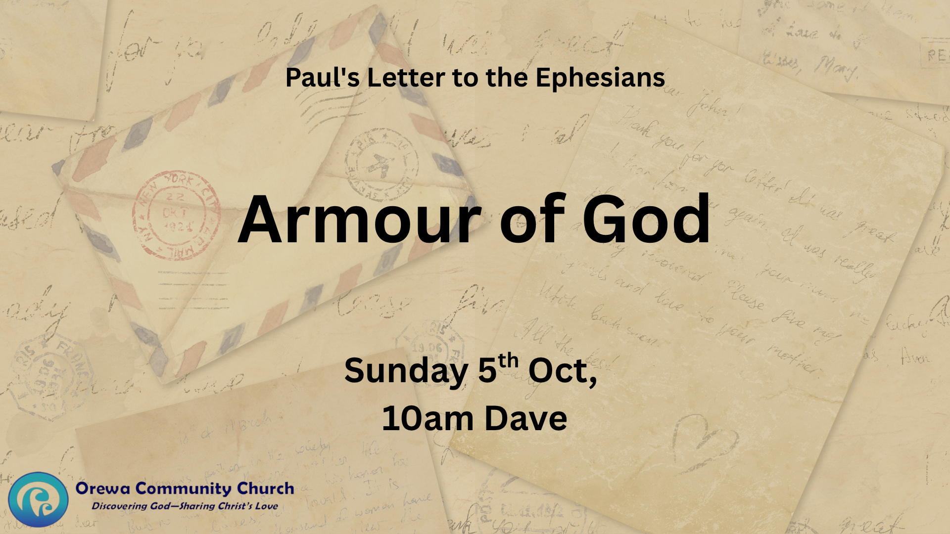 Paul's Letter to the Ephesians - Week 12