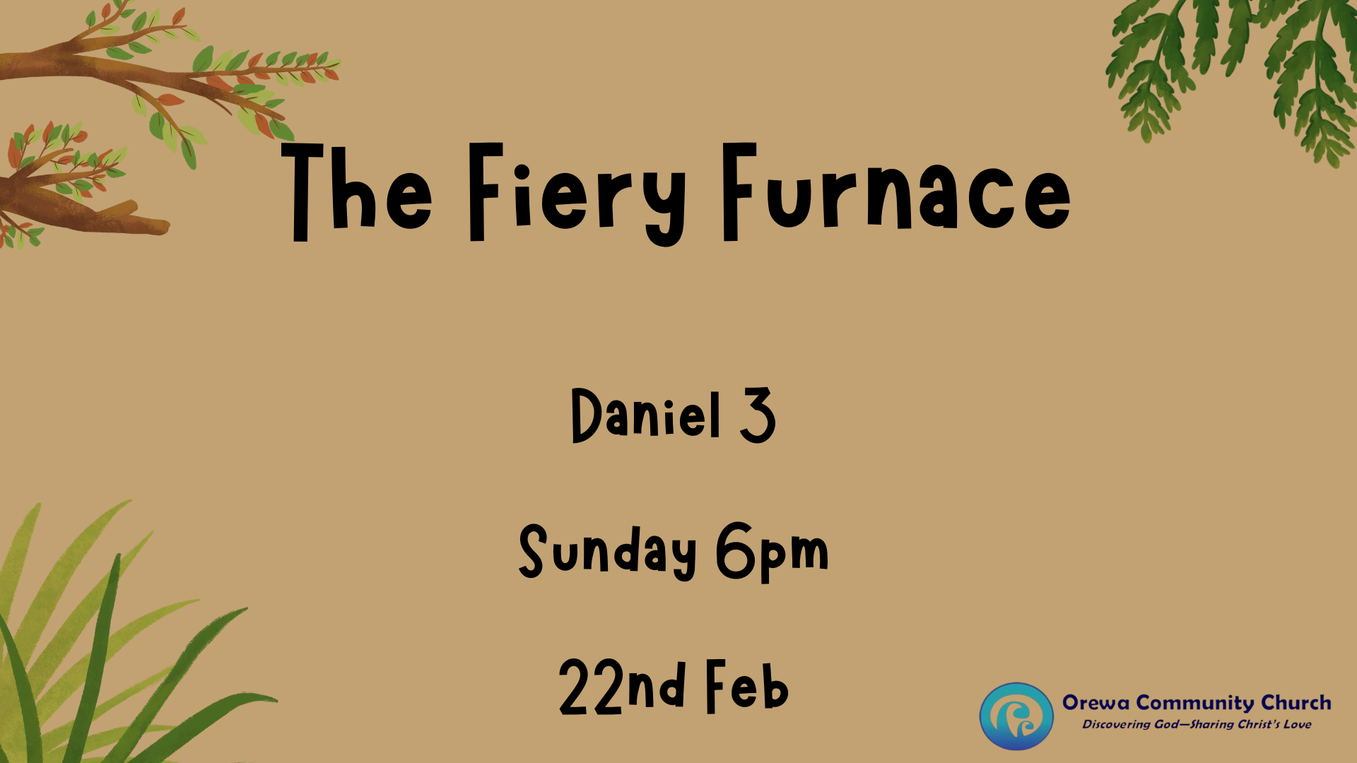 The Fiery Furnace - Daniel 3