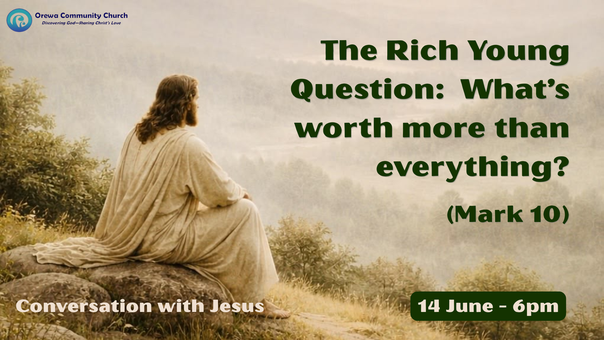Conversation with Jesus  