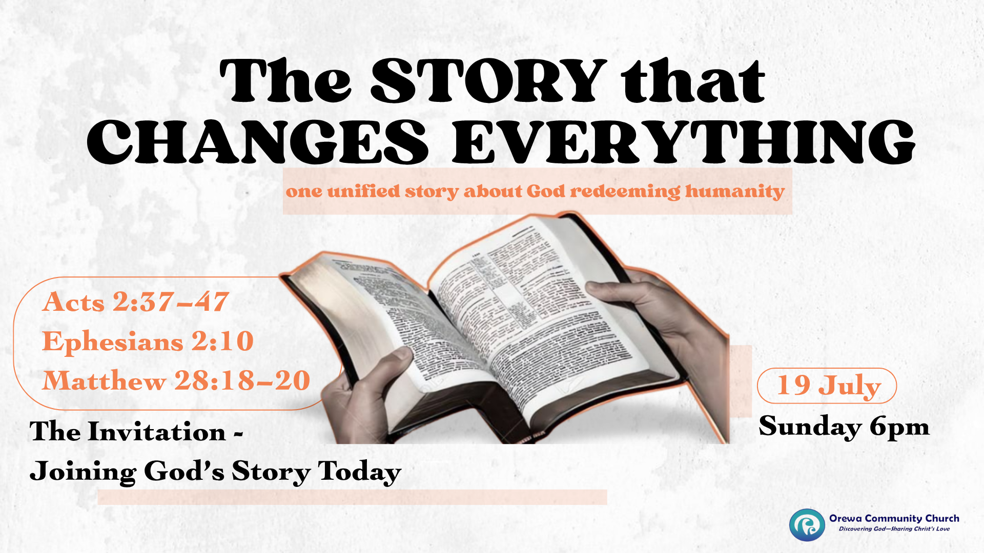 The story that changes everything