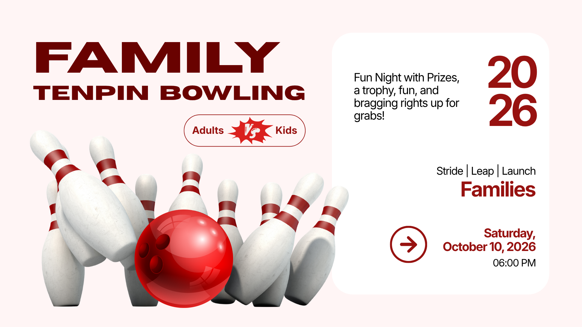 Family Tenpin Bowling 