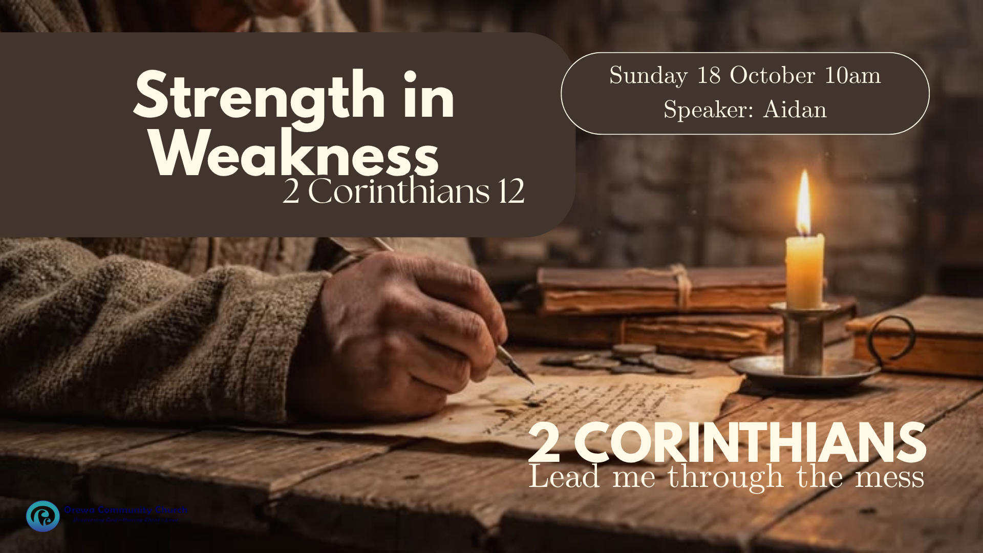 Lord lead us through the mess    