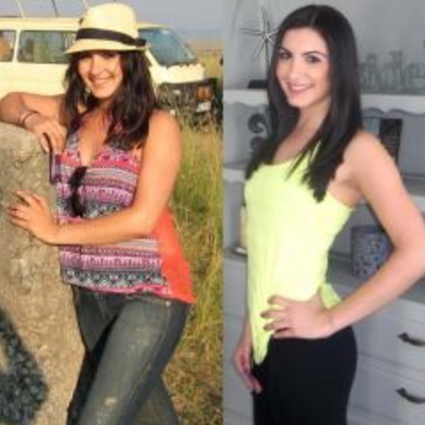 Christine before and after