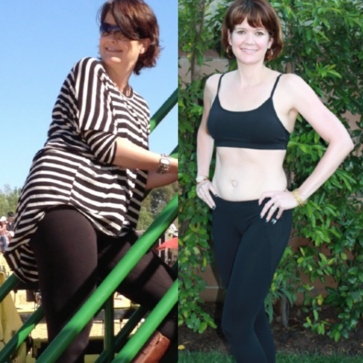 Kelly before and after