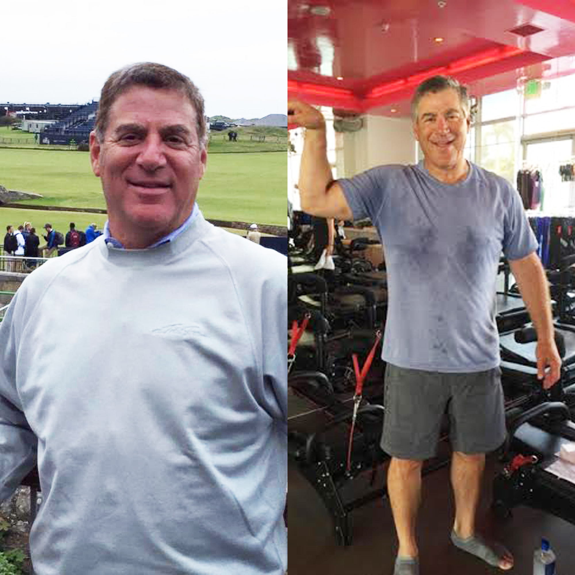 Fred before and after
