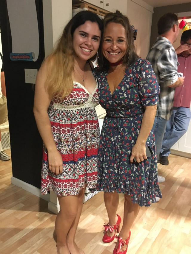 Bellsy (left) + Monica (right)