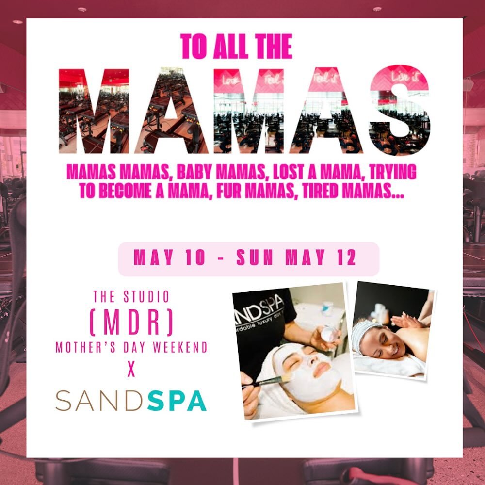 Treating all our fabulous female ladies to a Mother&rsquo;s Day Weekend treat with @thesandspa ! 

Take a class at (MDR) Manhattan Beach during Mother&rsquo;s Day weekend (May 10-12) for a chance to win a free 1 Month Ocean Membership at @thesandspa 