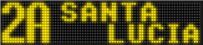 Modelo: 1580 Columnas: 80 LED Largo: 96 cm