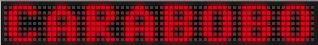 Modelo: 764R Columnas: 64 LED Largo: 78 cm