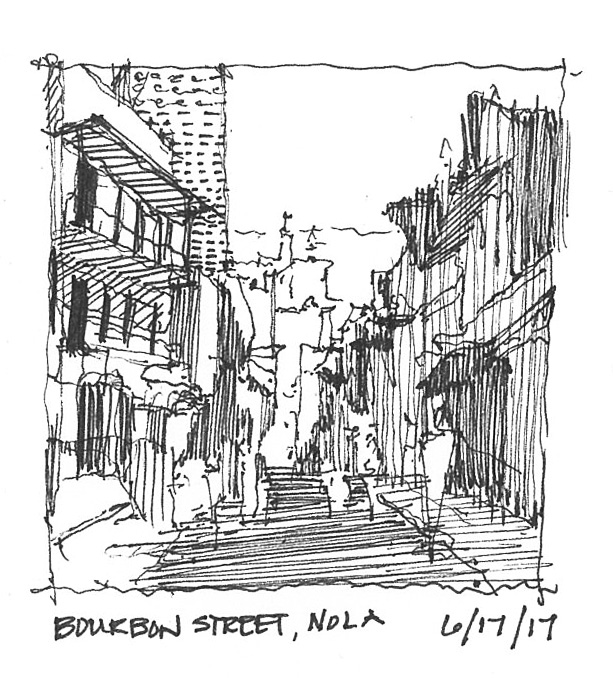 USA - New Orleans, LA - Bourbon Street
