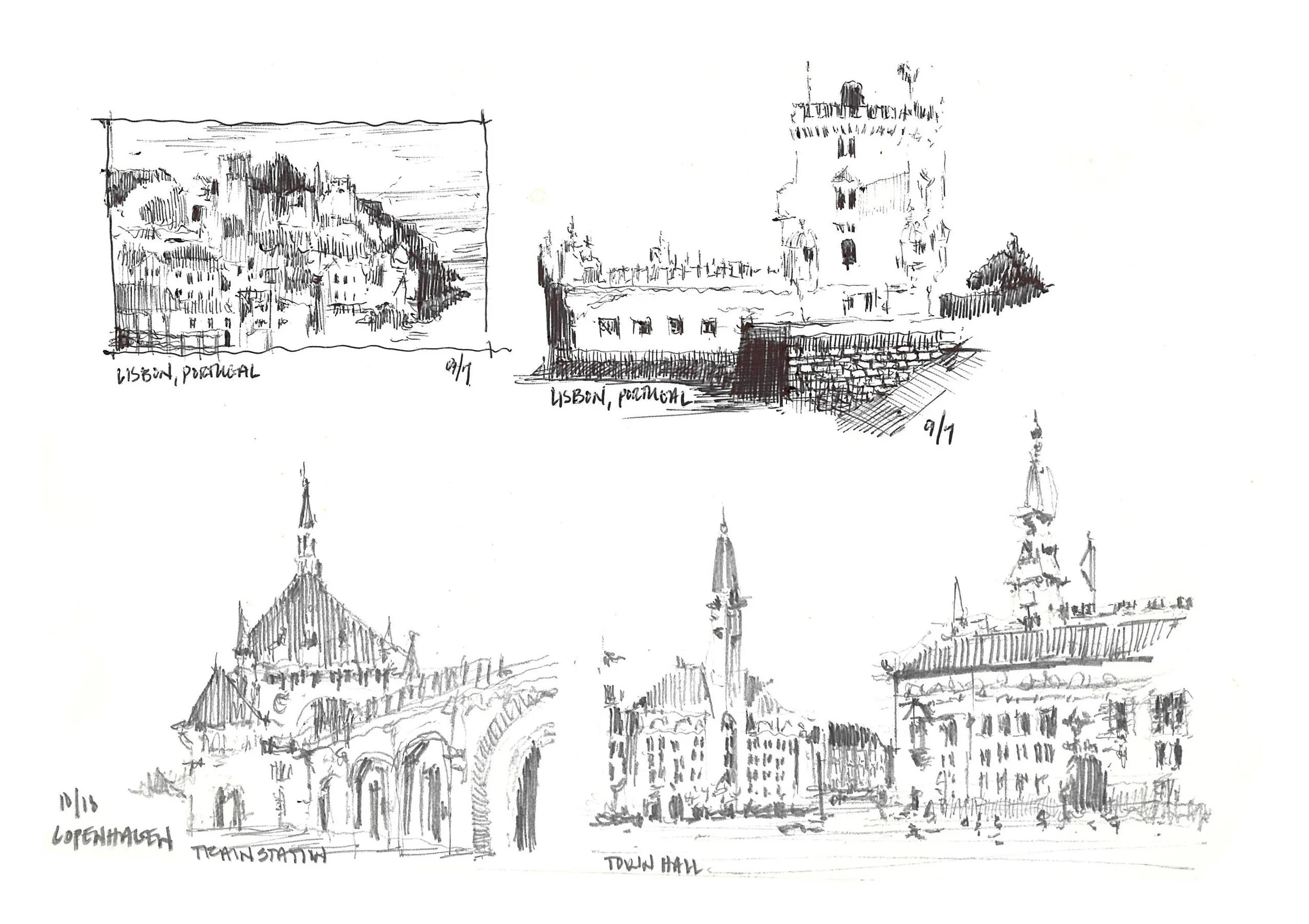 UDA Lunchtime Sketches