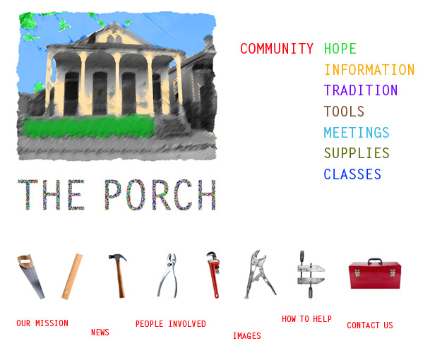 The Porch Community Web Design