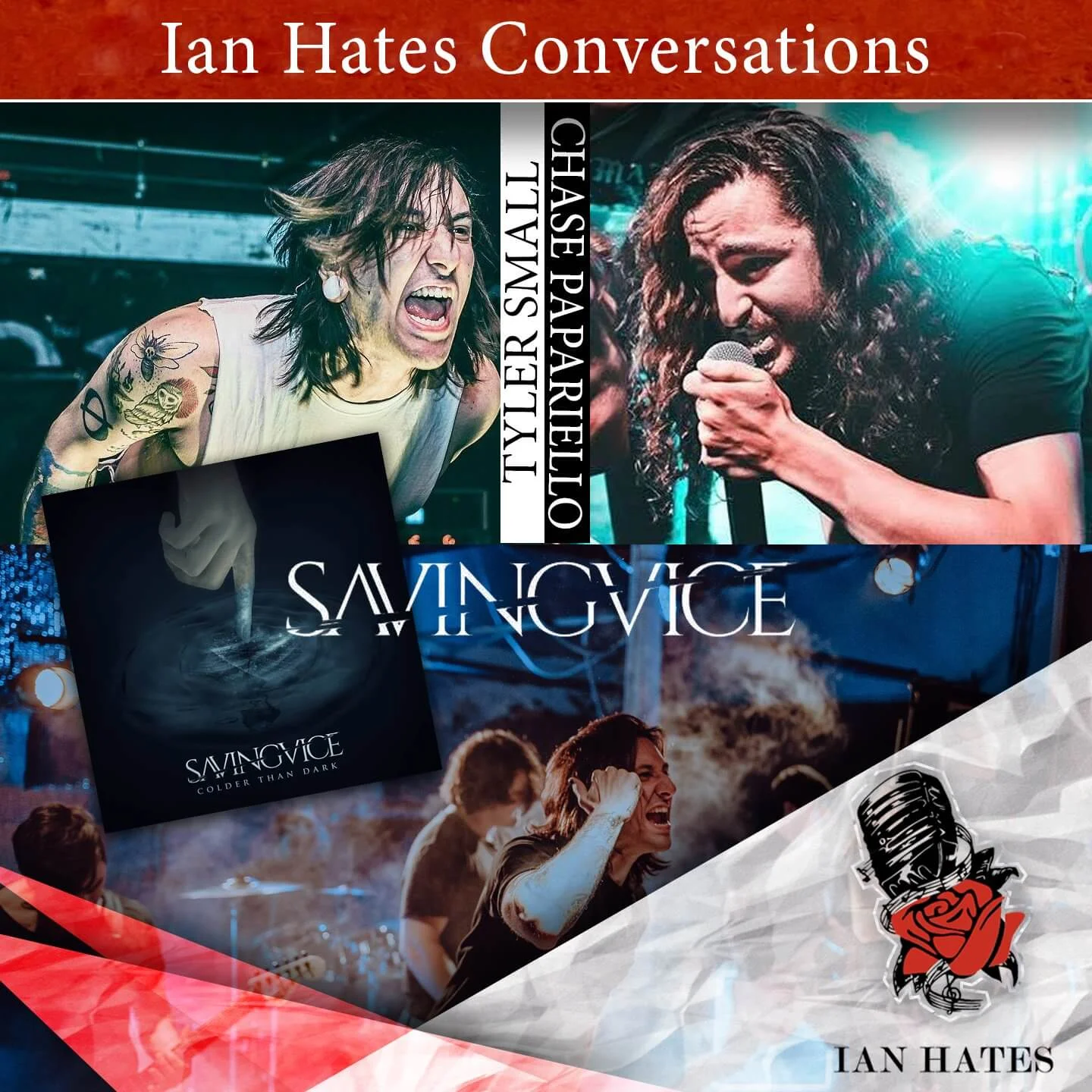 Saving Vice - Tyler Small and Chase Papariello - Ian Hates Music #196 episode artwork