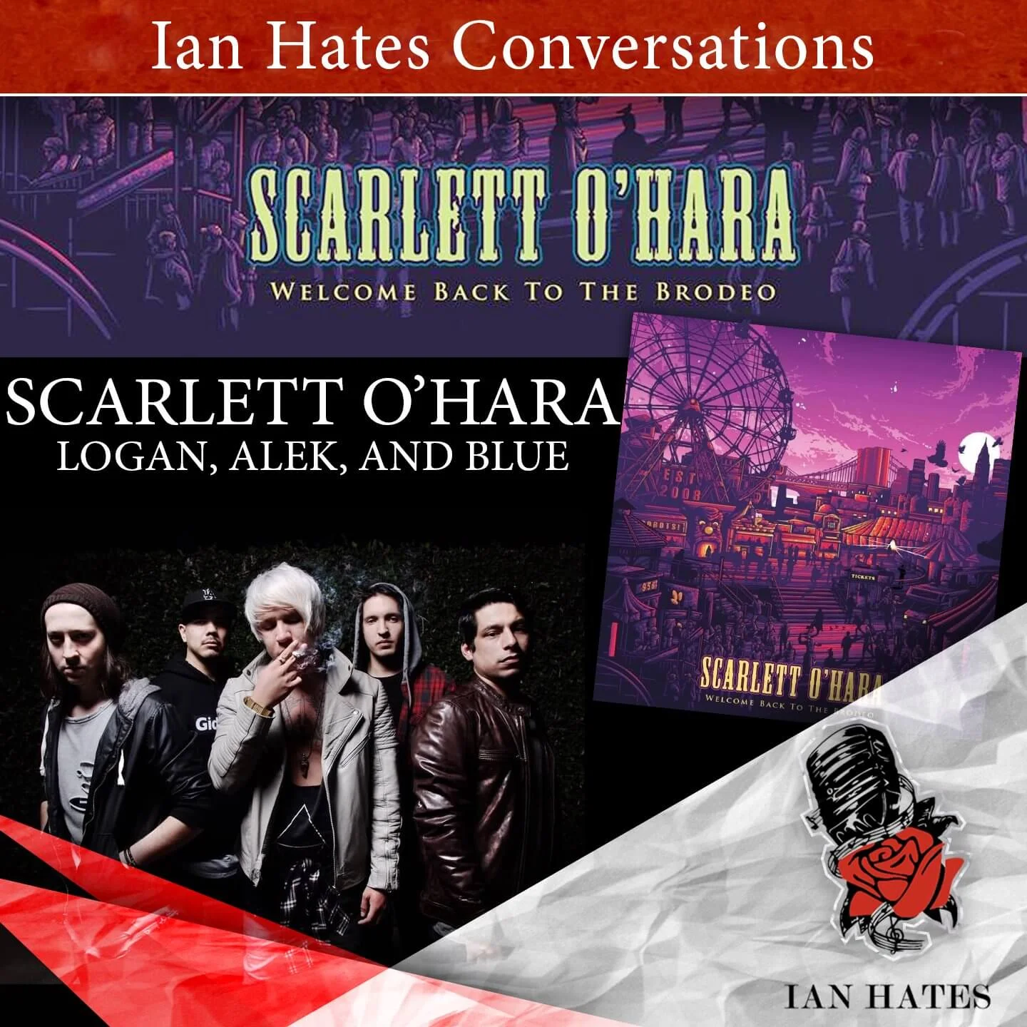 Scarlett O'Hara - Logan, Alek, and Blue - Ian Hates Music #199 episode artwork