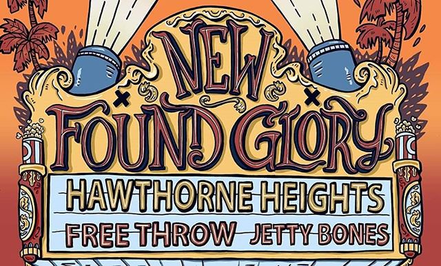 The week of concerts continues with @hawthorneheights and @newfoundglory! 
Who's going to see me at Paradise Rock Club in Boston tonight?!?!? Or, can you not make it because your heart is in Ohio... 🤣🤣🤣🤣🤣🤣 sorry, I couldn't help it! 🤘

#NewFou