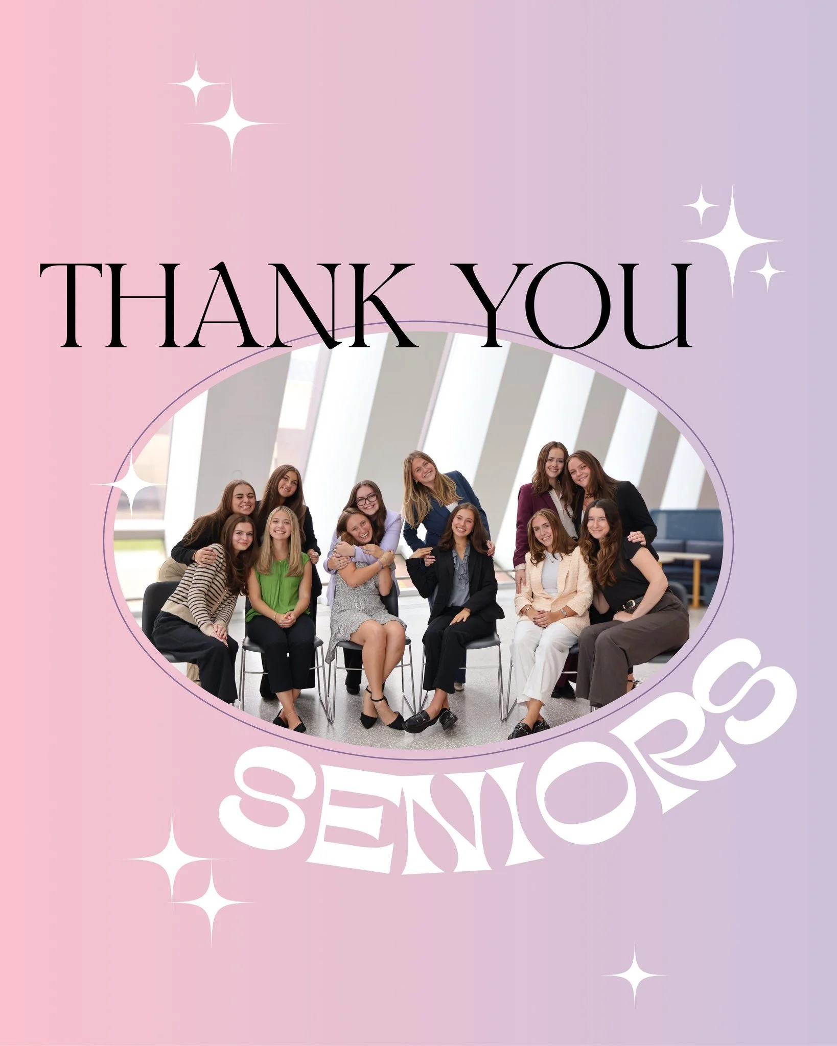 Thank you to our INCREDIBLE seniors for all of your dedication to WiB throughout the years. We know you are all going to flourish and we wish you all the best!! Your support of WiB has made the community a better place. 💟