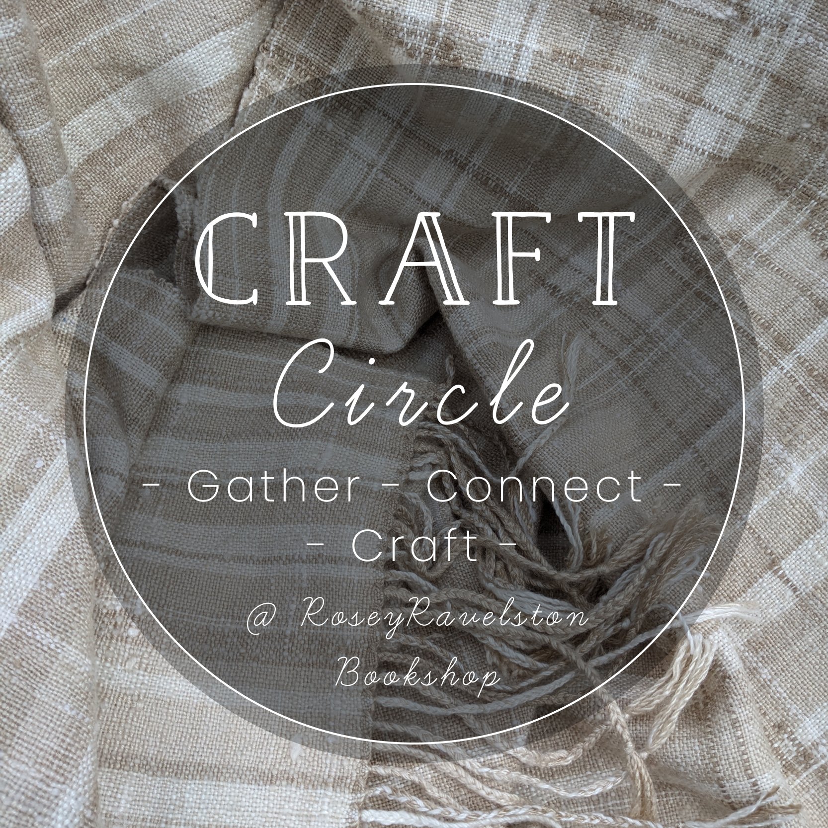 One week until our next Craft Circle! Join us Saturday 20 at 6 pm at @roseyravelstonbooks. All crafts and crafters welcome! 

Find out more www.lyttletonstores.com.au/craft-circle

#lyttletonstores #workshops #classesandevents #mtnsmade #bluemountain
