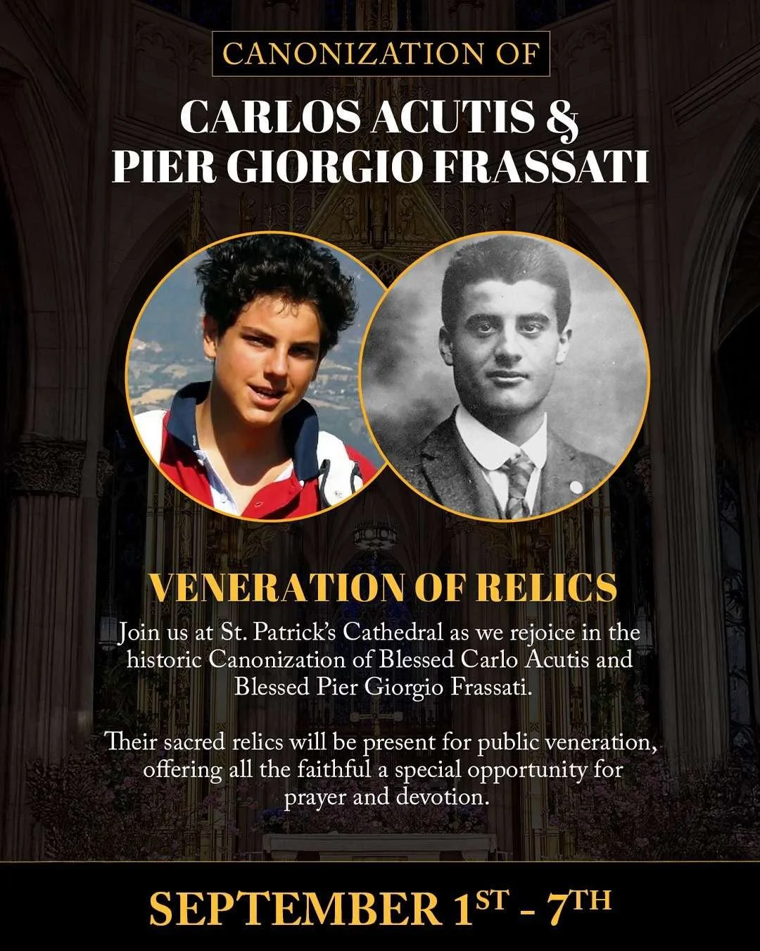 Veneration of Relics: Sep 1-7