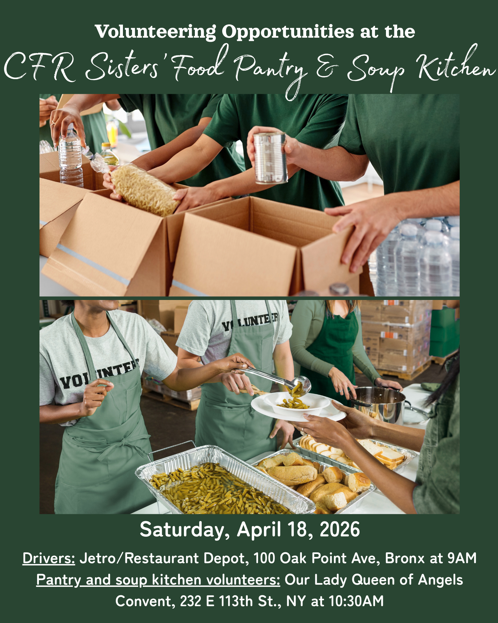 Food Pantry and Soup Kitchen