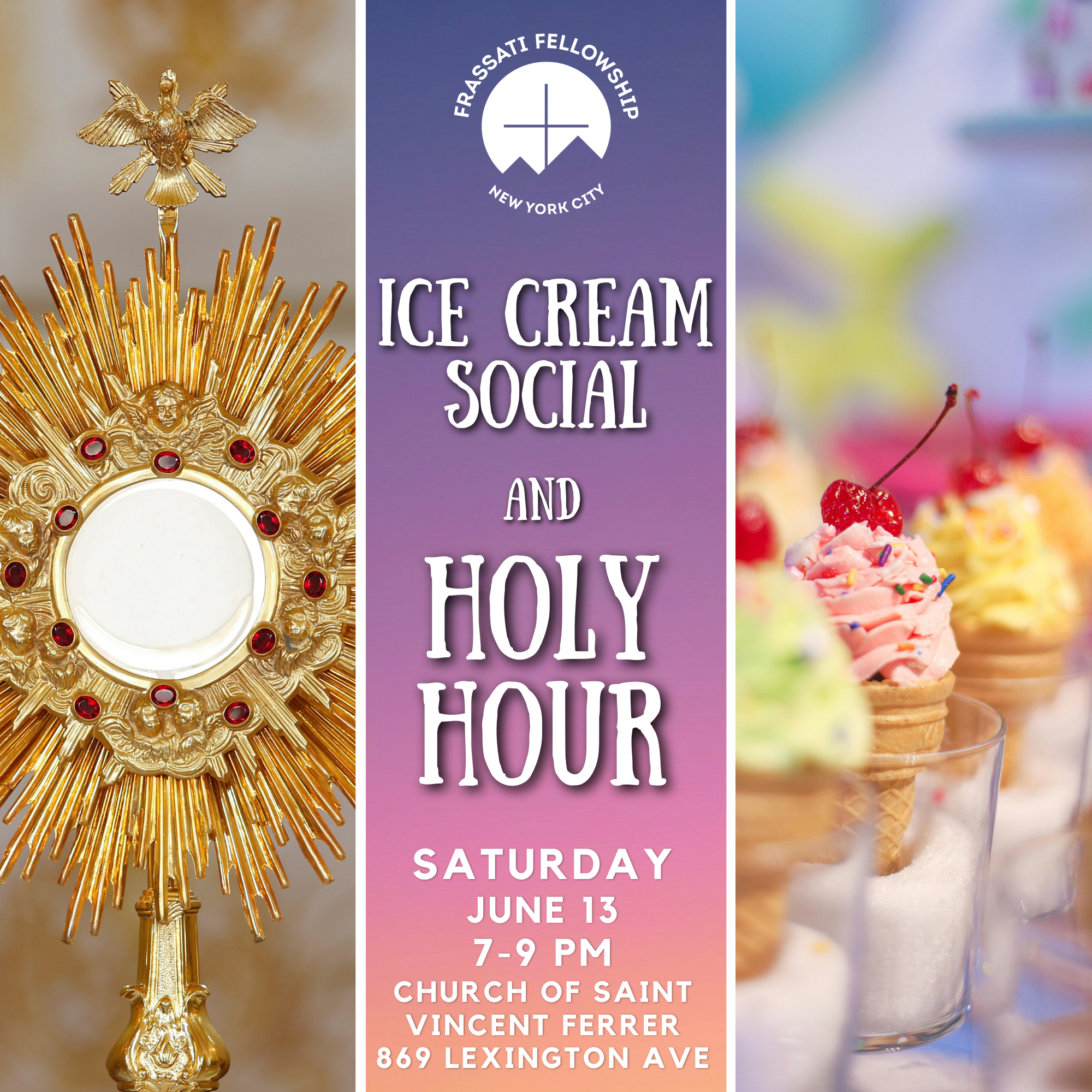 Frassati Ice Cream Social & Holy Hour