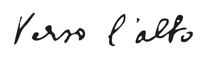 Verso L'alto signature
