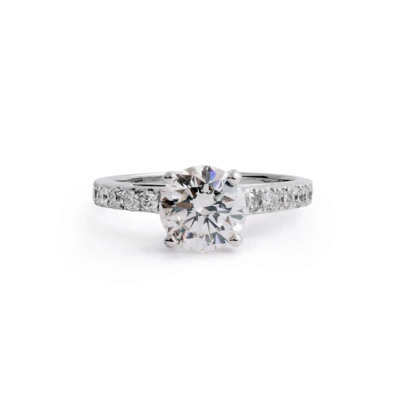 Round Brilliant Diamond Engagement Ring